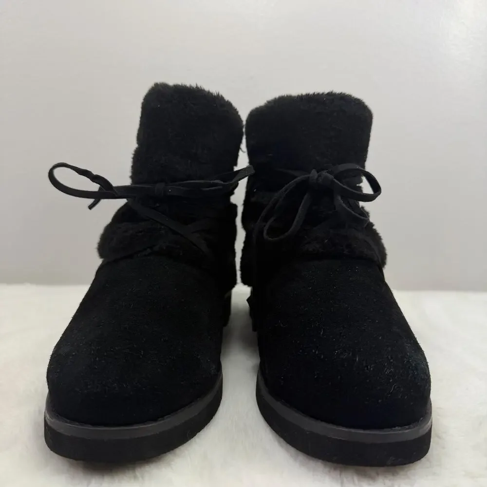Style & Co. Women’s Korri Faux-Fur Lined Lace-Up Winter Snow Boots Size 7